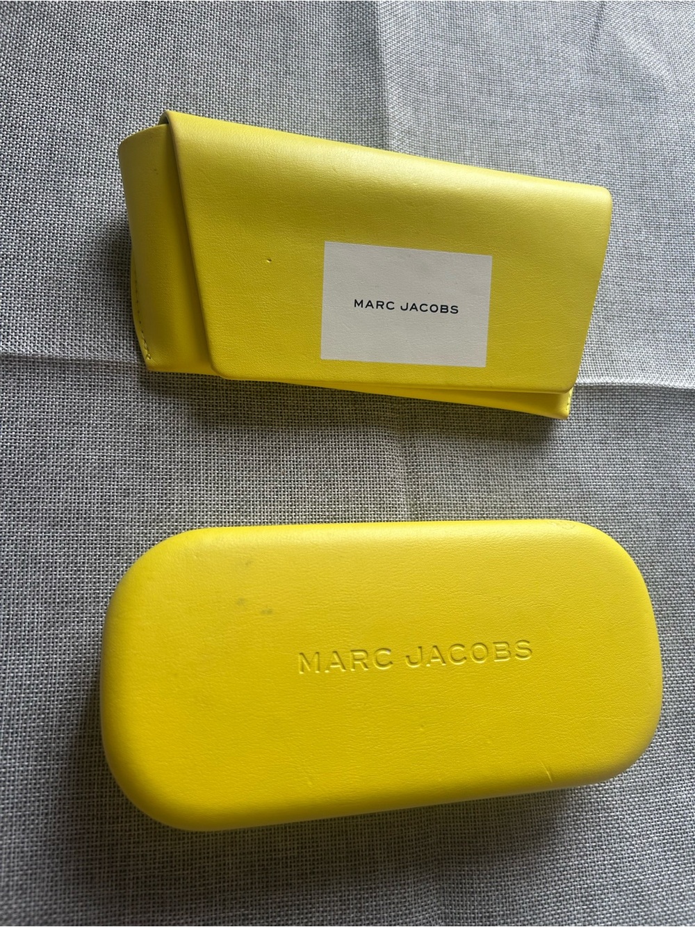 Marc Jacobs Yellow Sunglasses Case Duo